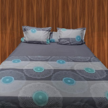 Parure de draps (Draps plat, Draps housse, 2 Taies d'oreiller, Taie de traversin) fait main par Anamil's image