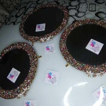 Plateau miroir en caviar's image