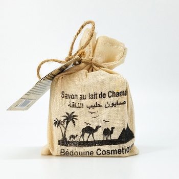Savon au lait de chamelle bio, savon artisanal naturel fait main par Bédouine Cosmétiques, handmade soap, صابون طبيعي بحليب الناقة صناعة حرفية يدوية