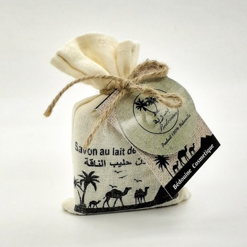 Savon au lait de chamelle bio, savon artisanal naturel fait main par Bédouine Cosmétiques, handmade soap, صابون طبيعي بحليب الناقة صناعة حرفية يدوية's image