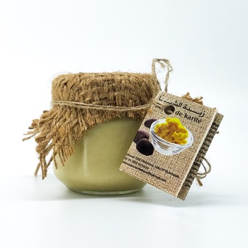 Beurre de karité naturel bio apaisant, hydratant, assouplissant, protecteur, nourrissant, régénérant, cicatrisant, fait main par Bédouine Cosmétiques, زبدة الشيا الطبيعية صناعة حرفية يدوية