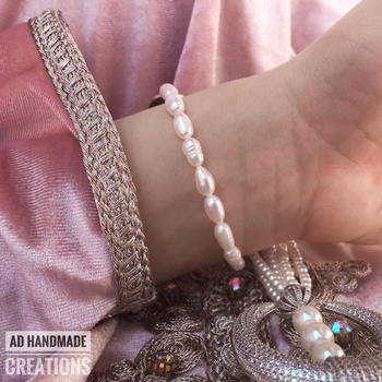 Bracelet tambour argenté's image
