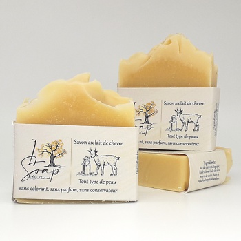 Savon artisanal naturel bio au lait de chèvre savon anti-imperfections 100% efficace fait main par L Soap, handmade soap, صابون طبيعي بحليب الماعز الطبيعي صناعة حرفية يدوية